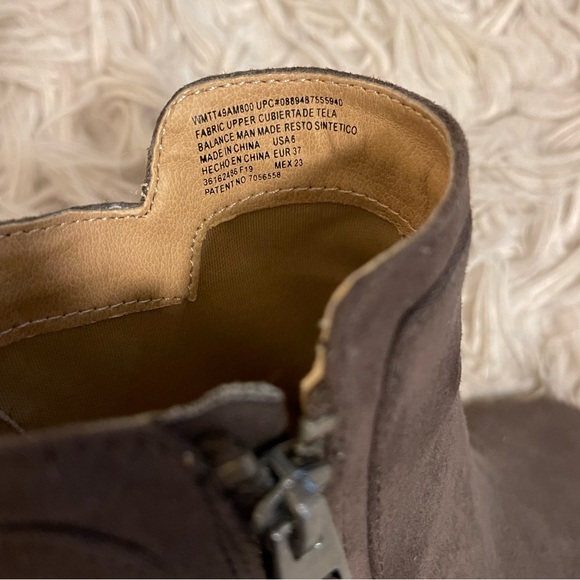 Brown | Wedge | Ankle Booties - Picture 6 of 15